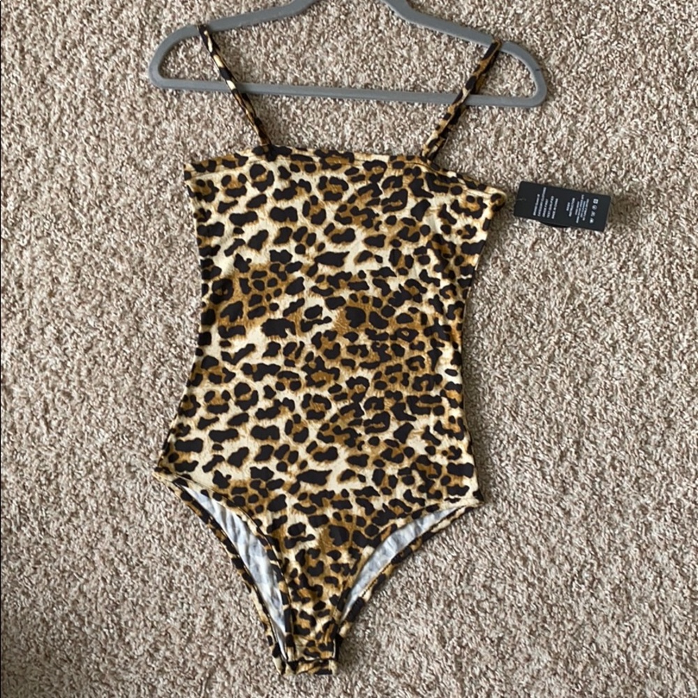 Leopard Print body suit